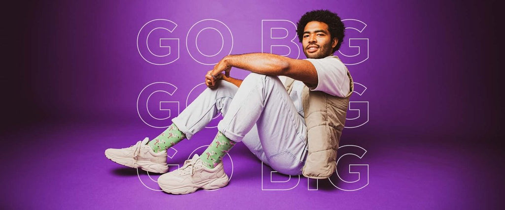 Go big or go home - our socks for large feet