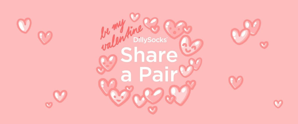Partner look for lovers - our Valentine's Day socks