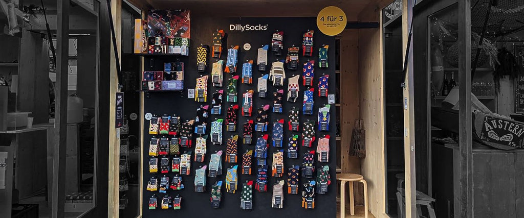 DillySocks® am Weihnachtsmarkt