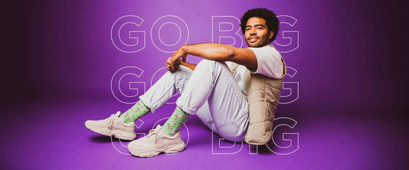 Go big or go home - our socks for large feet