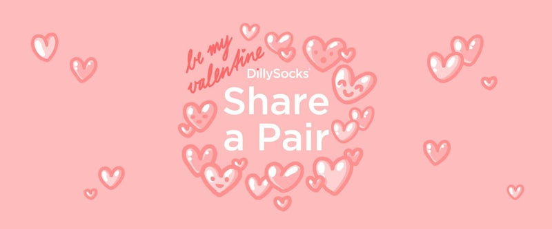 Partner look for lovers - our Valentine's Day socks