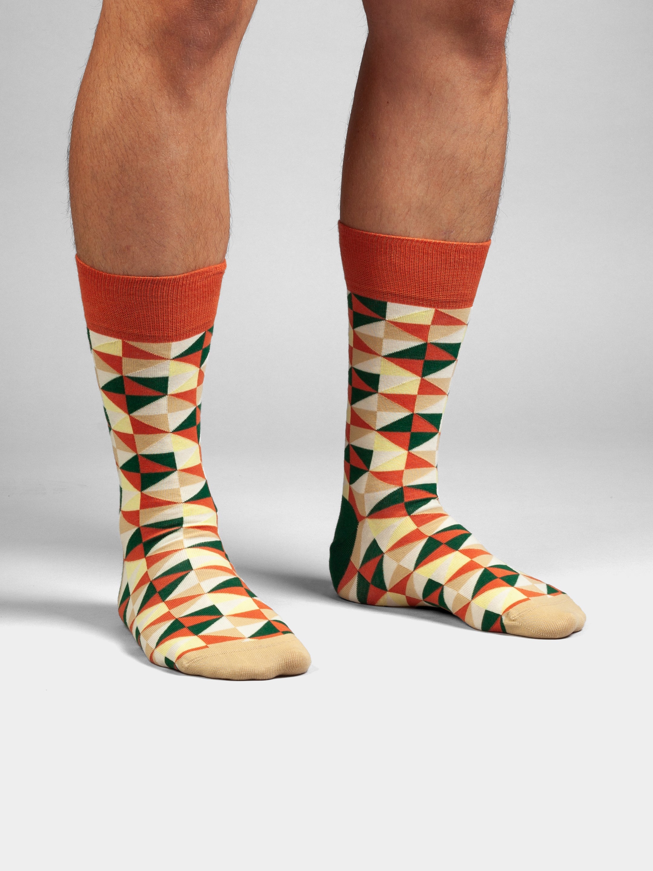 Socken Vintage Tiles von DillySocks