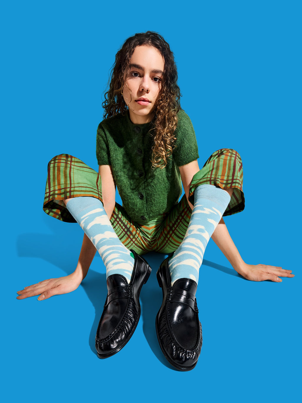 Socken Fluffy Skies von DillySocks