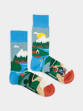 Socken Mountain Escape von DillySocks