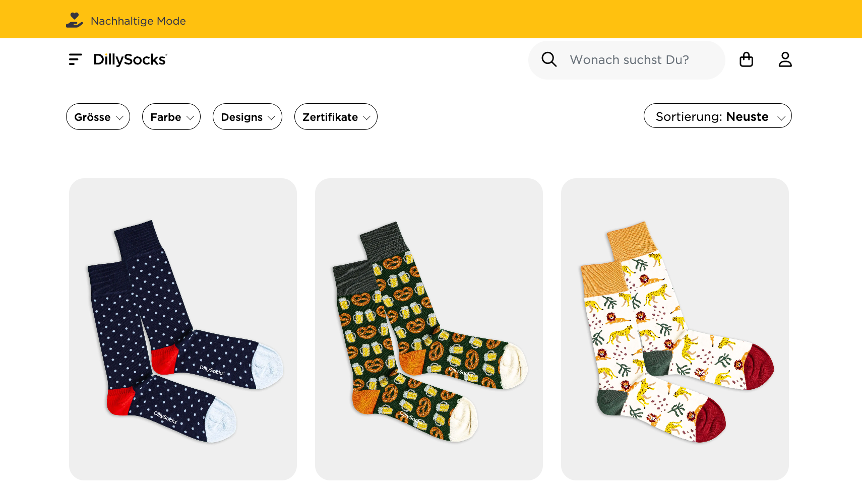 Bunte und farbige Socken für Männer, Frauen und Kinder online kaufen - DillySocks