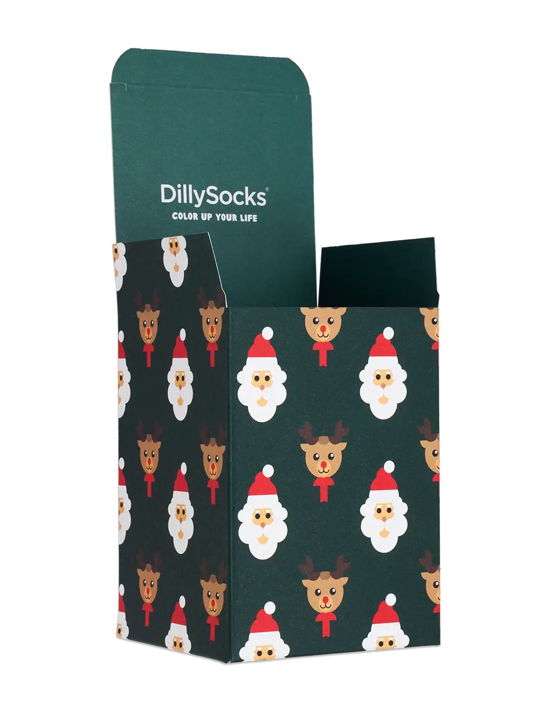 Gift packaging Rudolph in the Forest (for 3-4 pairs, for self-filling)
