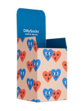 Gift packaging Smiling Hearts (for 3-4 pairs, for self-filling)