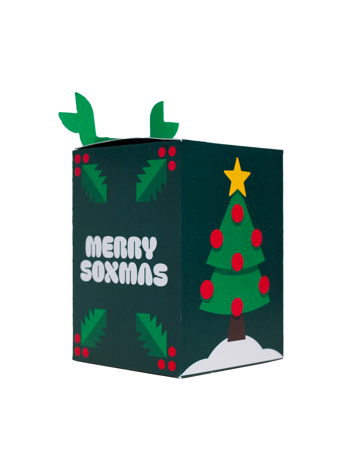 Gift packaging Festive Reindeer (for 3-4 pairs, for self-filling)