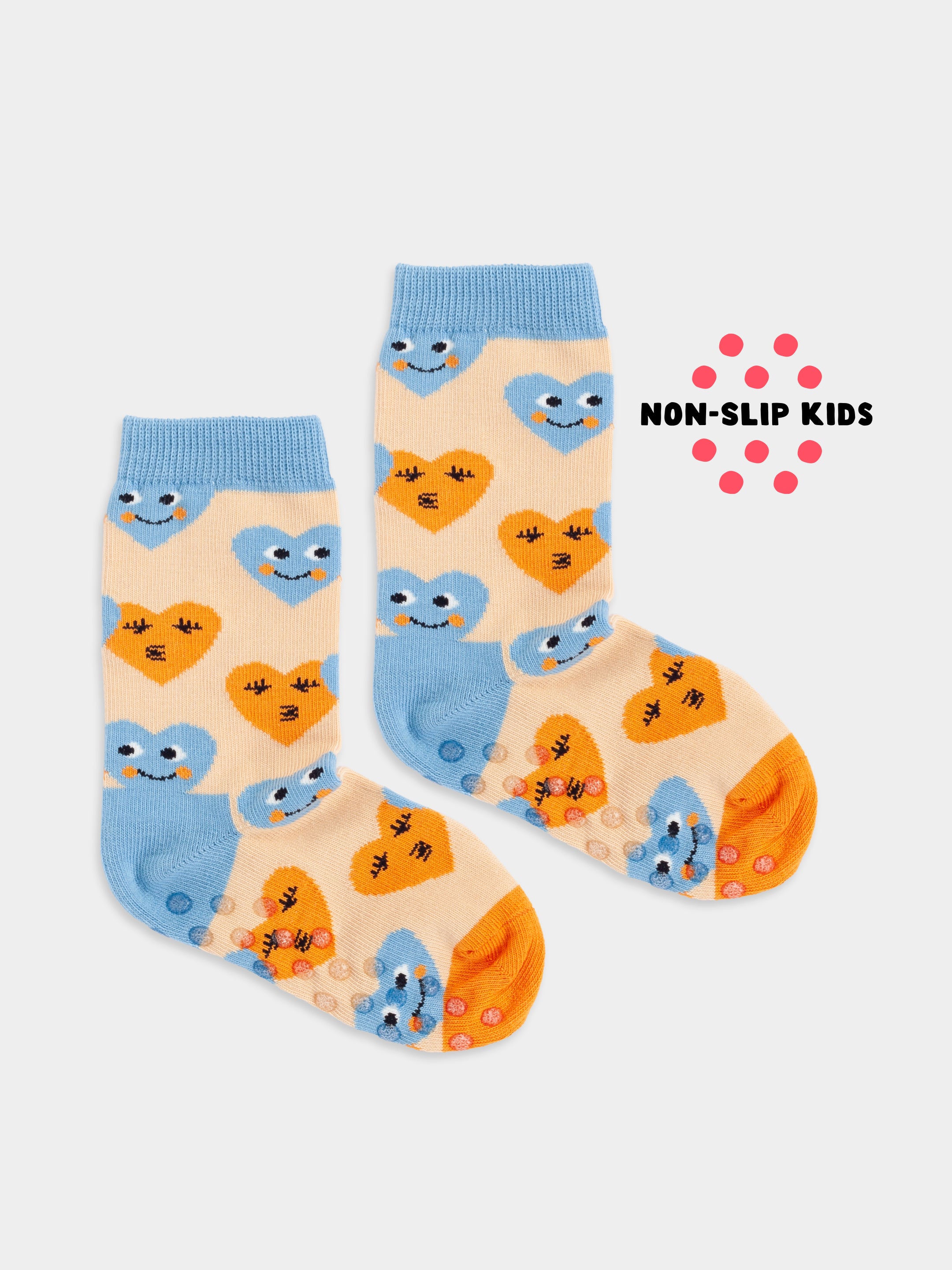 Lil' Smiling Hearts Non-Slip