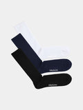 Ribbed Black N Blue N White (3er Pack)