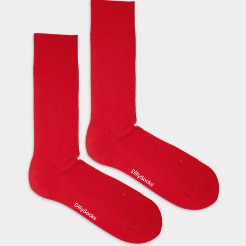 Ribbed Ferrari Red