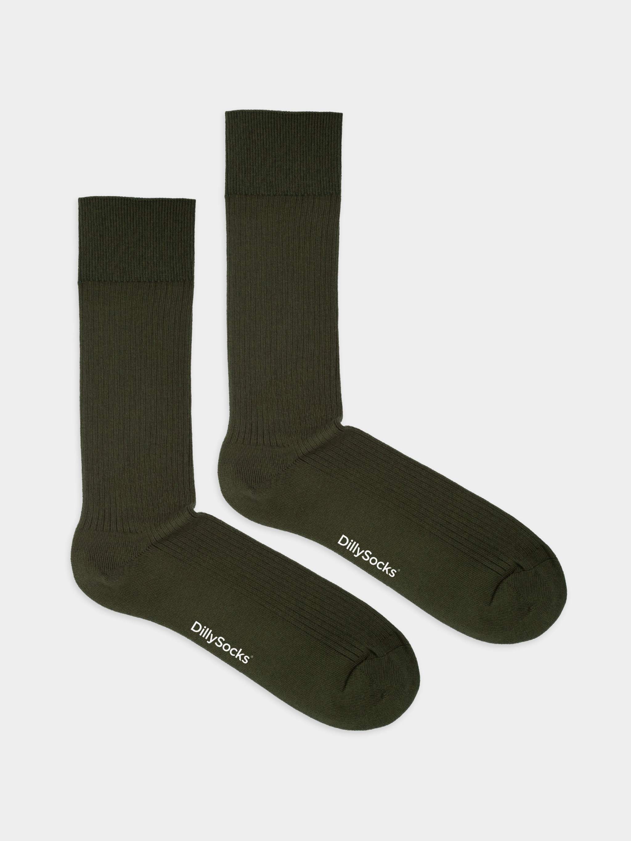 Ribbed Olive Green