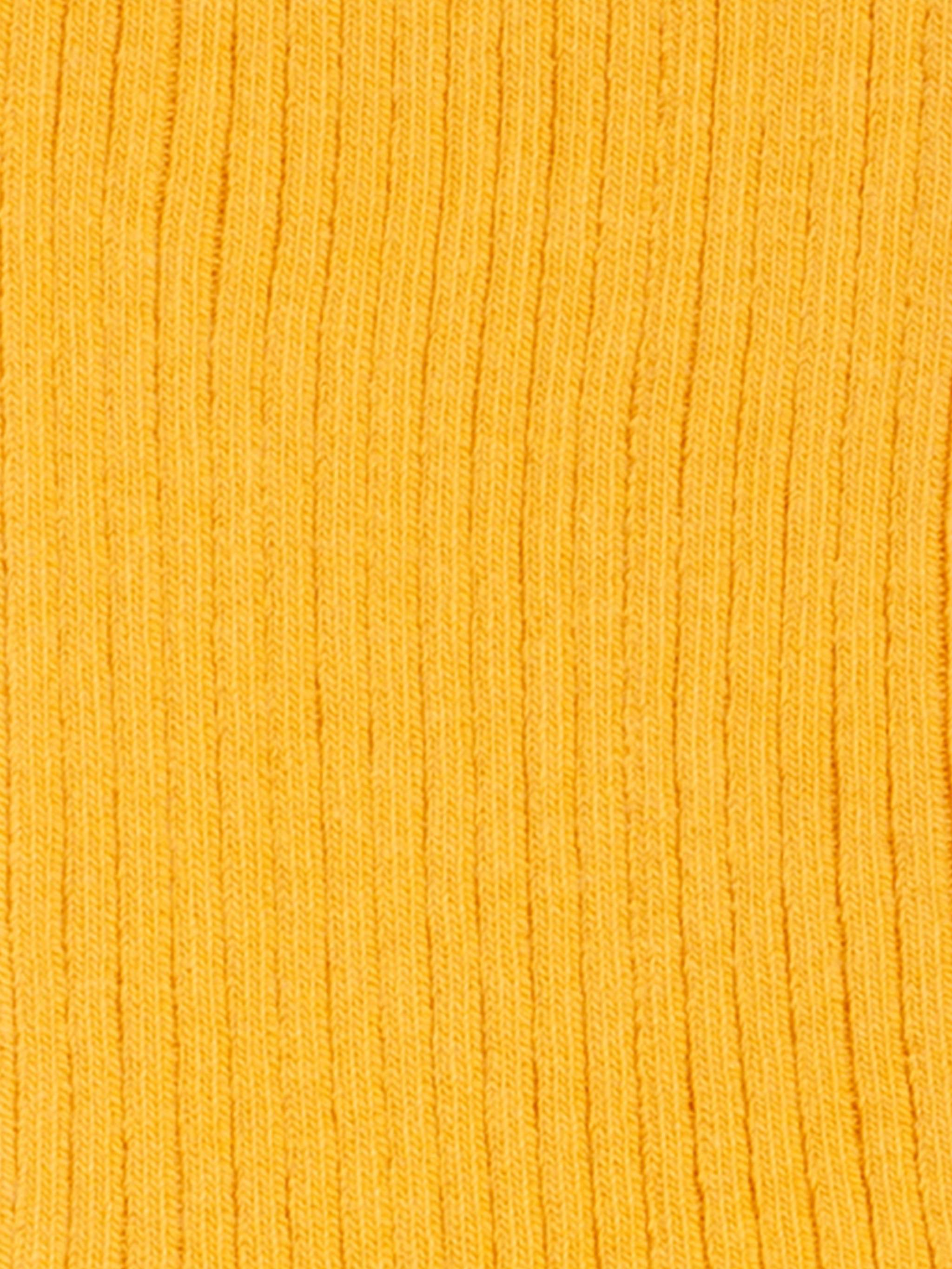 Ribbed Sunny Yellow
