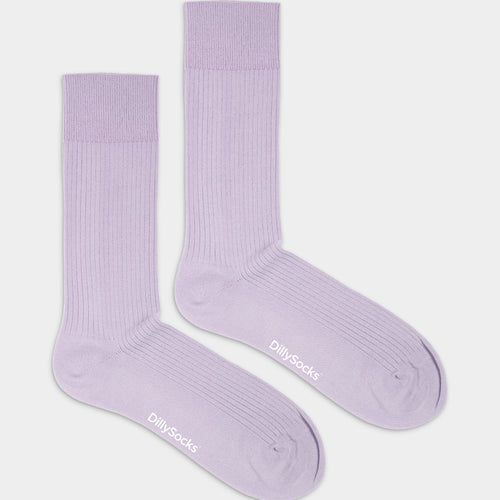 Ribbed Lavender Lilac