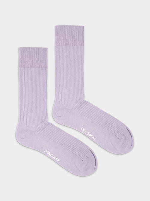 Ribbed Lavender Lilac