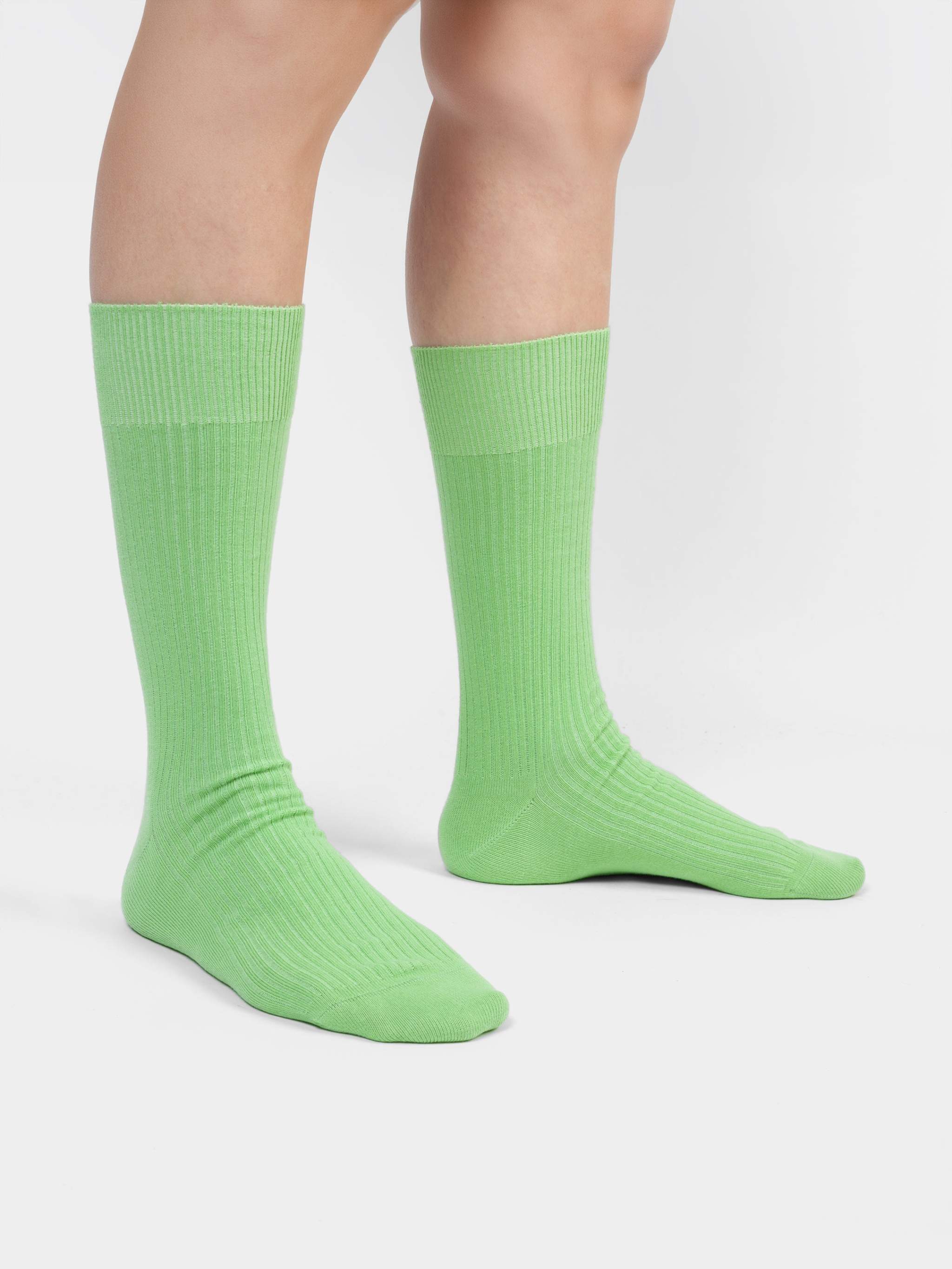 Ribbed Pale Green