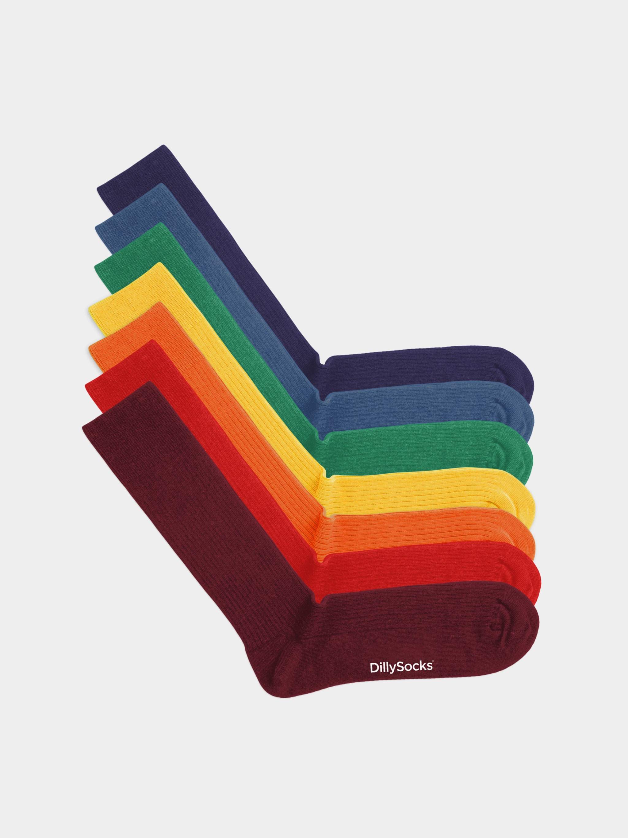 Ribbed Rainbow (7er Pack)