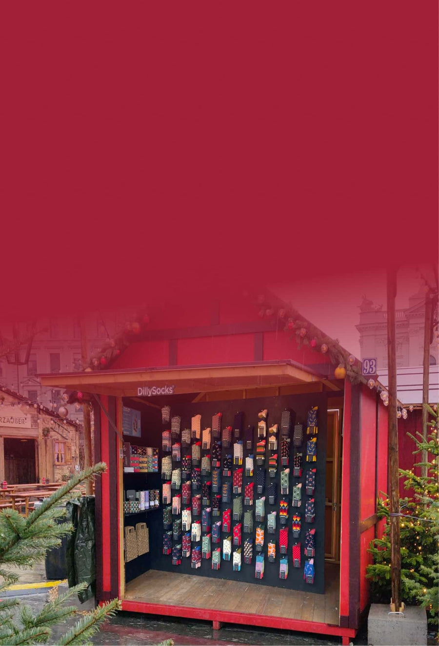 Willst du DillySocks® an einem Weihnachtsmarkt verkaufen?