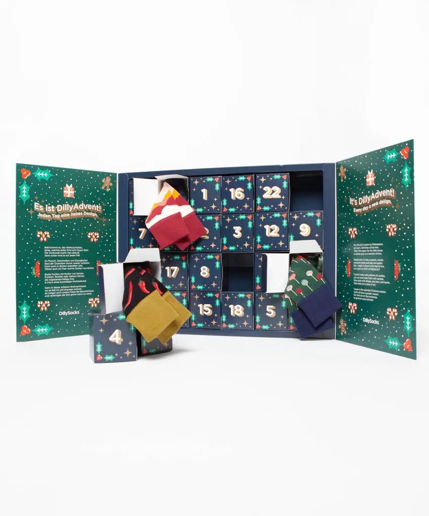 Socks advent calendar 2021