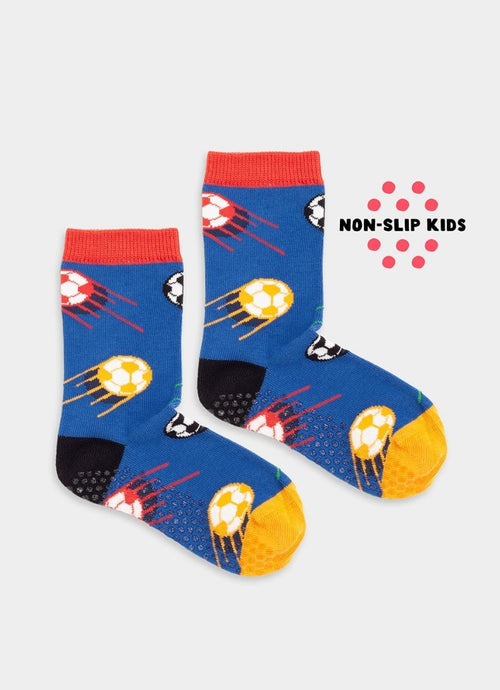 Anti - Rutsch Kindersocken Lil Football Dynamics Non - Slip von DillySocks