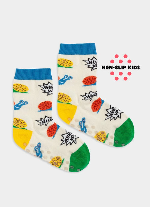 Anti - Rutsch Kindersocken Lil Hurry Up Slow Non - Slip von DillySocks