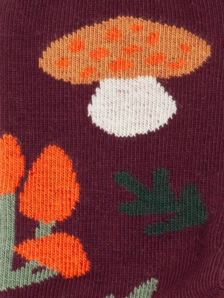 Anti - Rutsch Kindersocken Lil Mushroom Crush Non - Slip von DillySocks