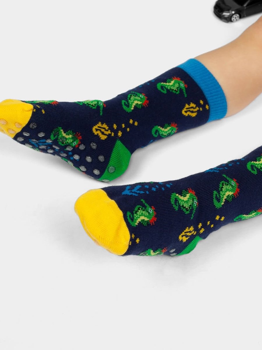 Anti - Rutsch Kindersocken Lil Seahorse Story Non - Slip von DillySocks