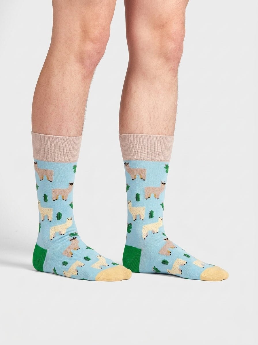 Bunte Socken Alpaca Gang von DillySocks