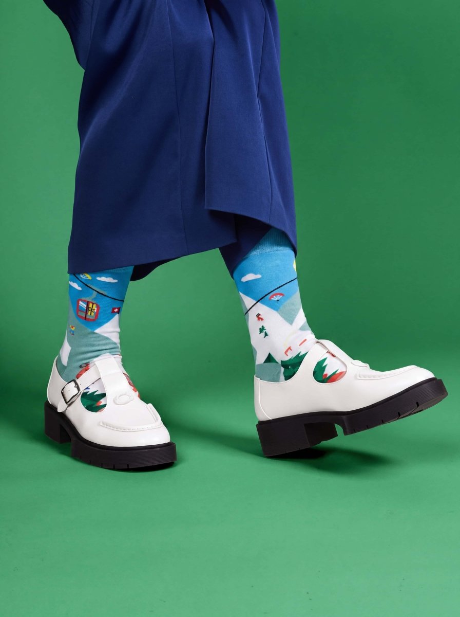 Bunte Socken Alpine Adventure von DillySocks