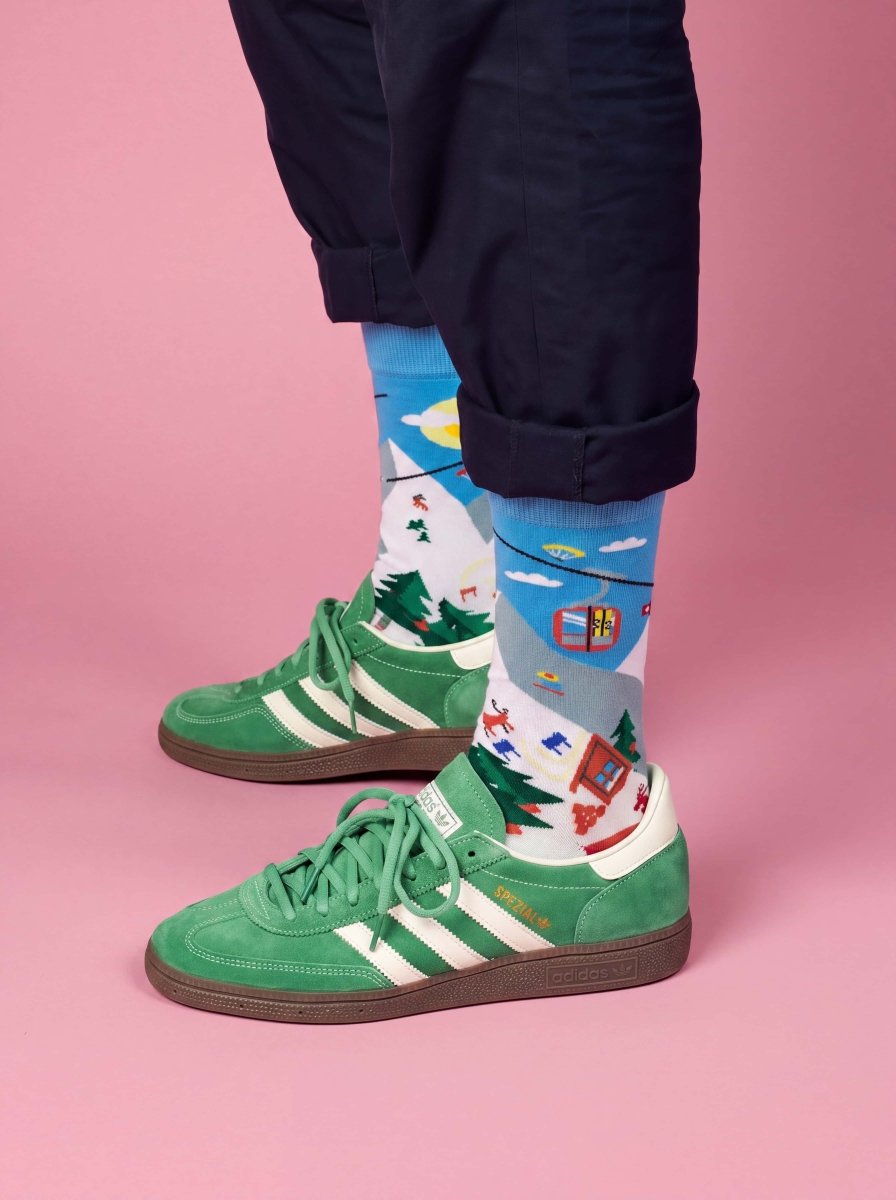 Bunte Socken Alpine Adventure von DillySocks