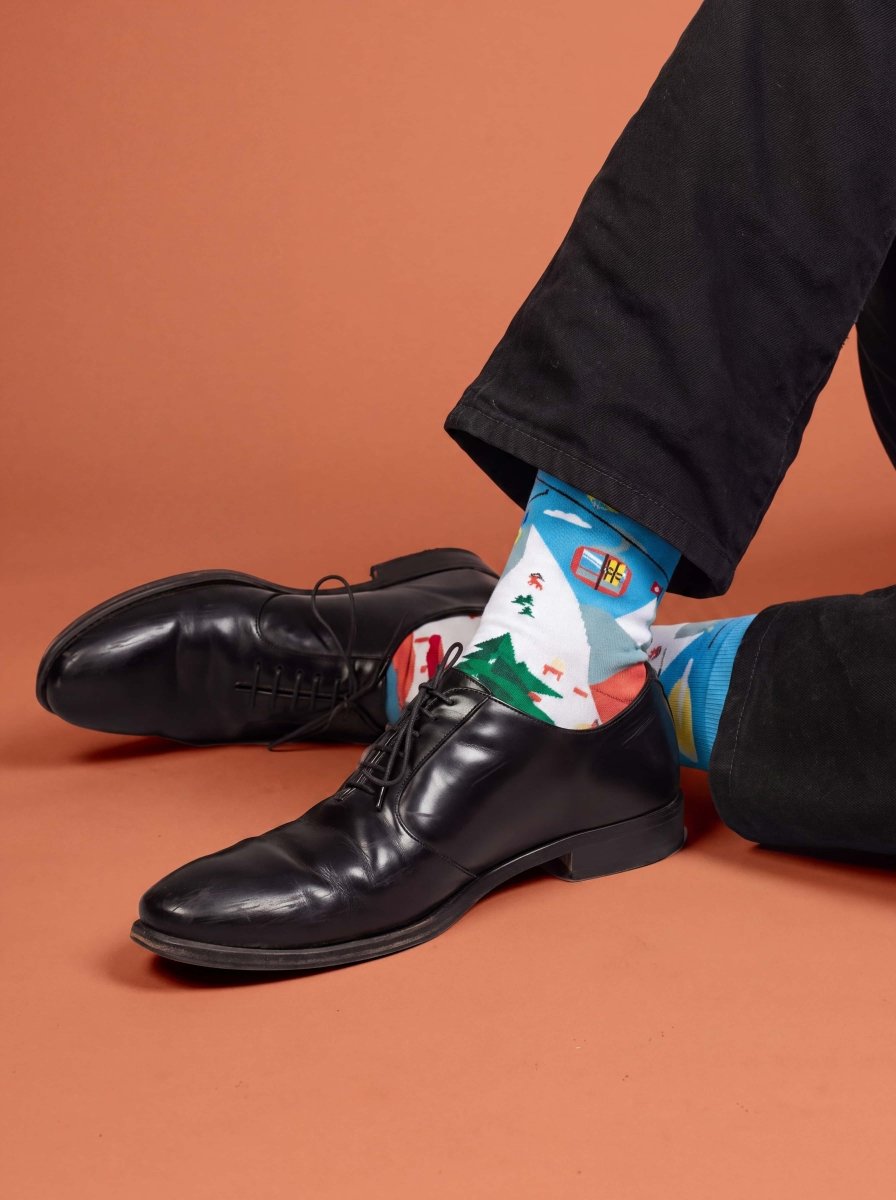 Bunte Socken Alpine Adventure von DillySocks