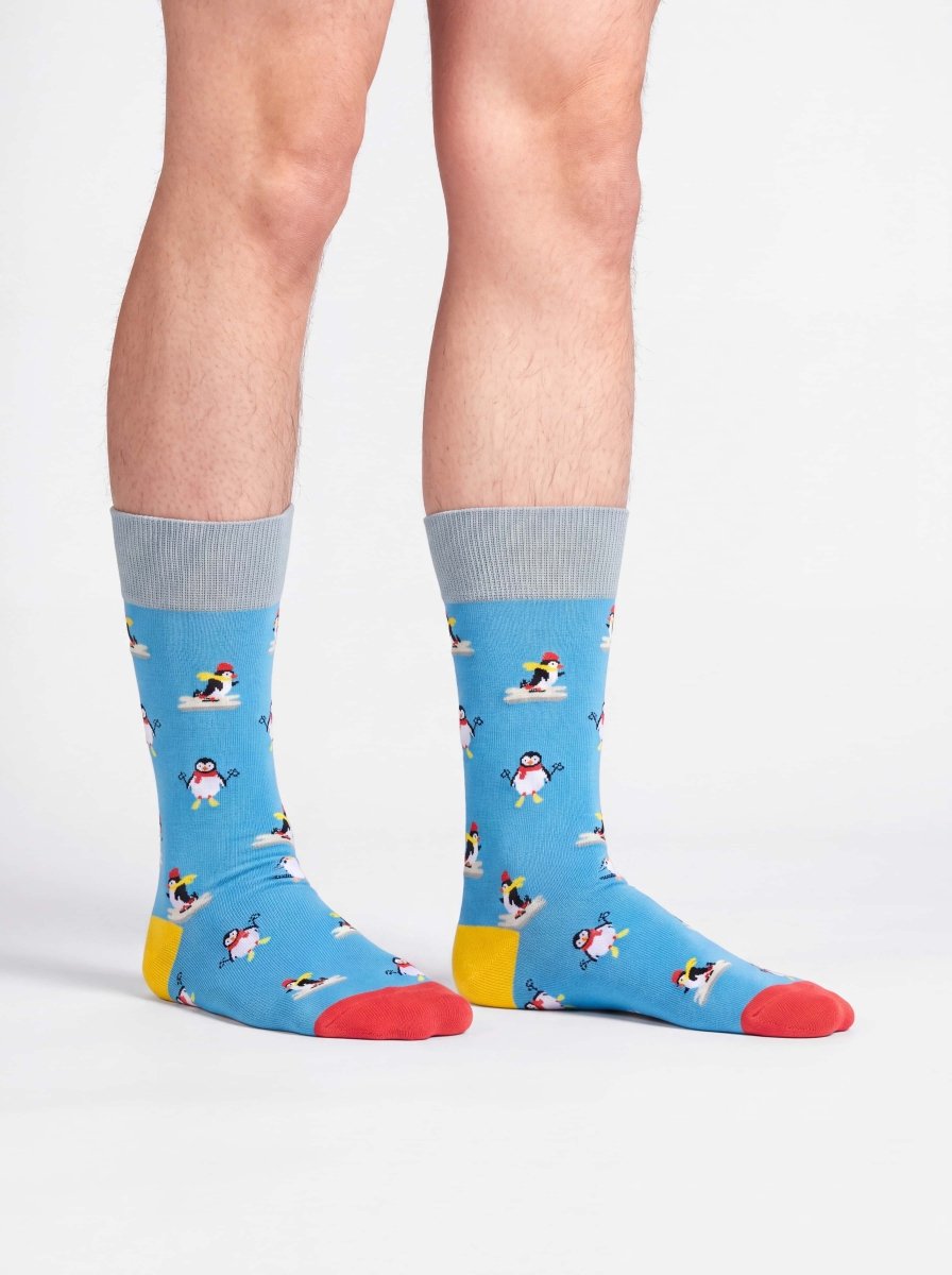 Bunte Socken Arctic Penguins von DillySocks