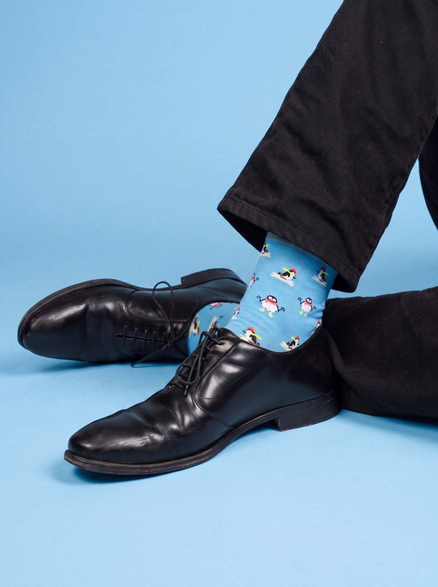 Bunte Socken Arctic Penguins von DillySocks