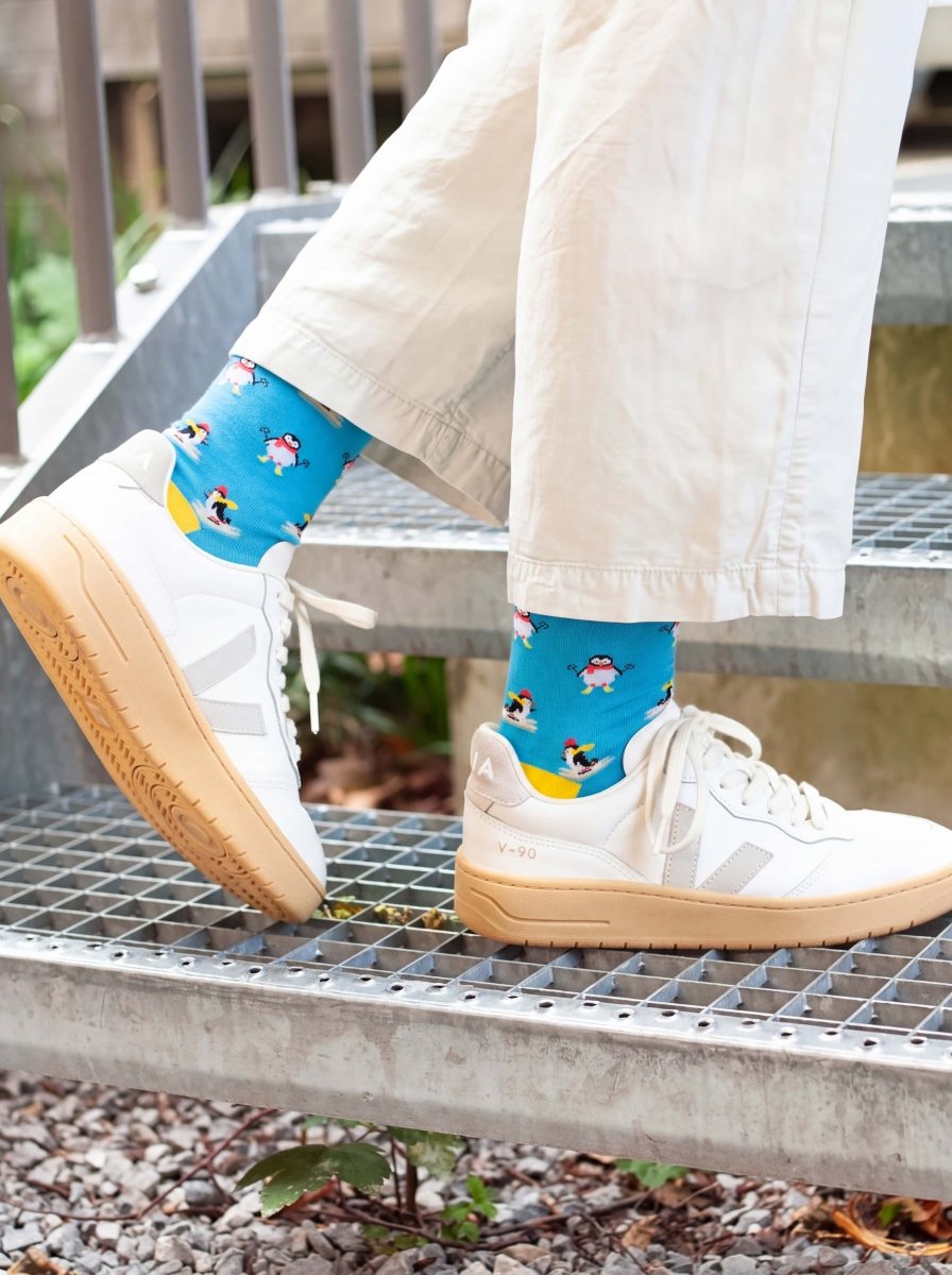 Bunte Socken Arctic Penguins von DillySocks