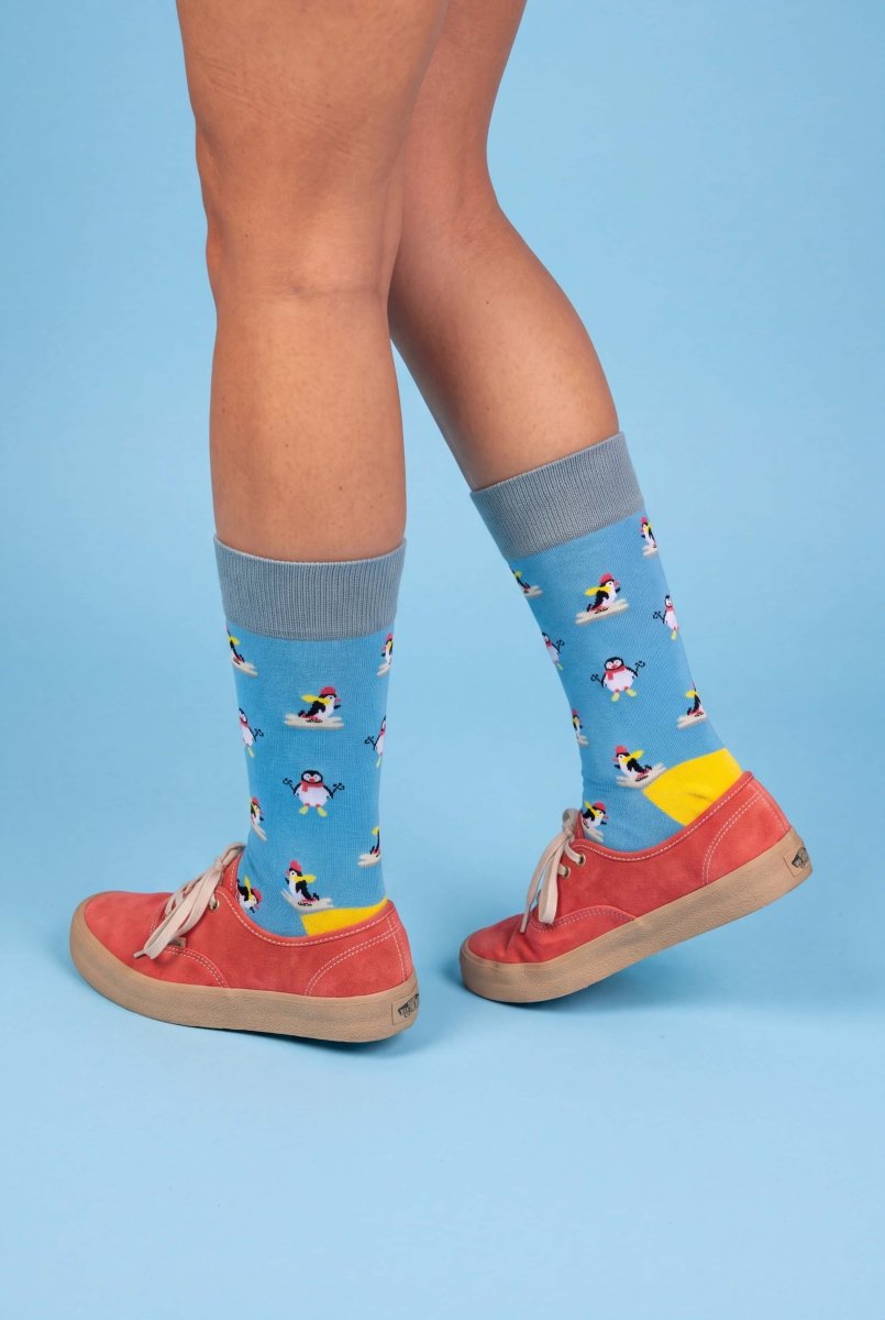 Bunte Socken Arctic Penguins von DillySocks