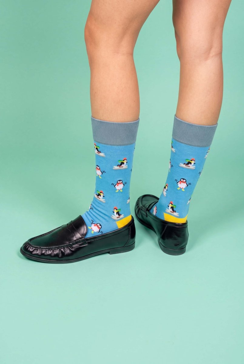 Bunte Socken Arctic Penguins von DillySocks
