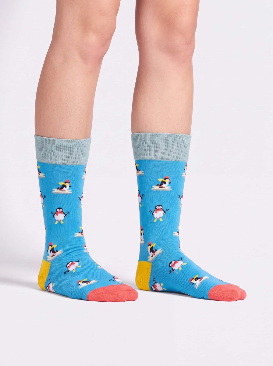 Bunte Socken Arctic Penguins von DillySocks