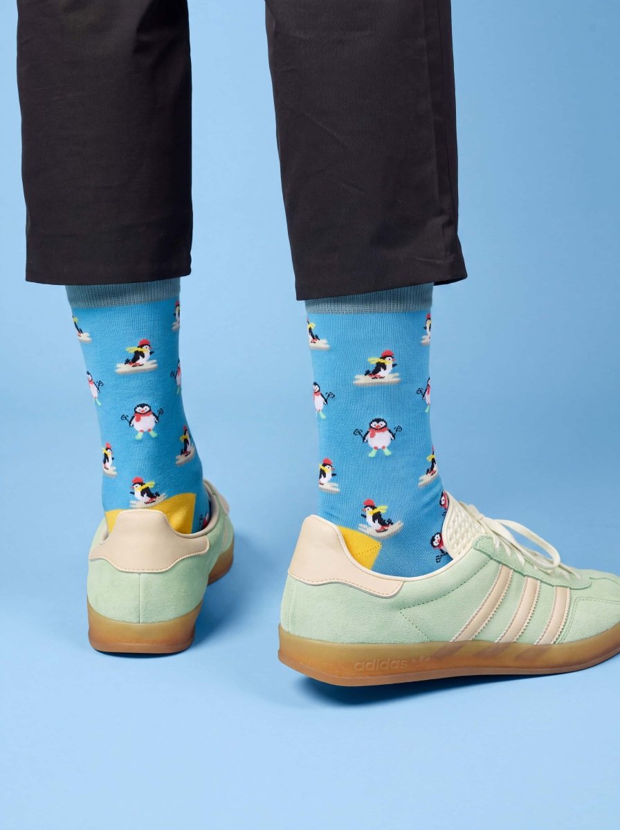 Bunte Socken Arctic Penguins von DillySocks