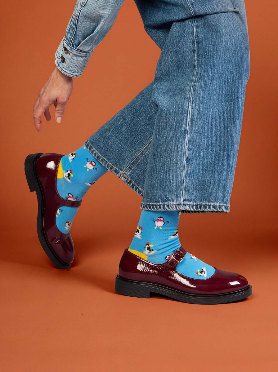 Bunte Socken Arctic Penguins von DillySocks