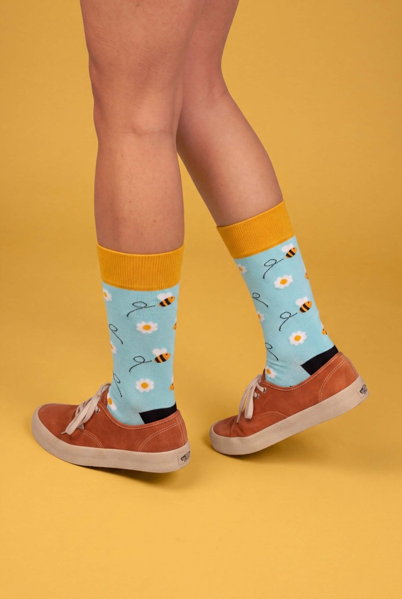 Bunte Socken Busy Bees von DillySocks