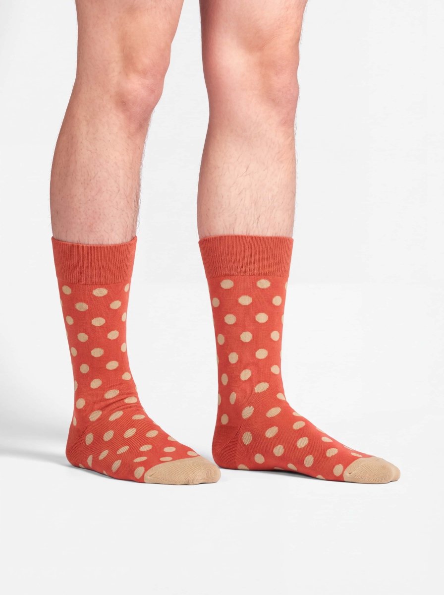Bunte Socken Caramel Dots von DillySocks