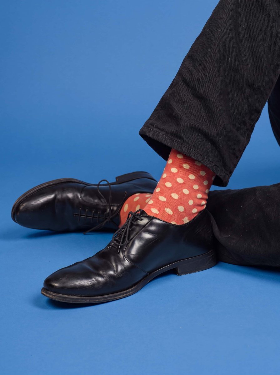 Bunte Socken Caramel Dots von DillySocks