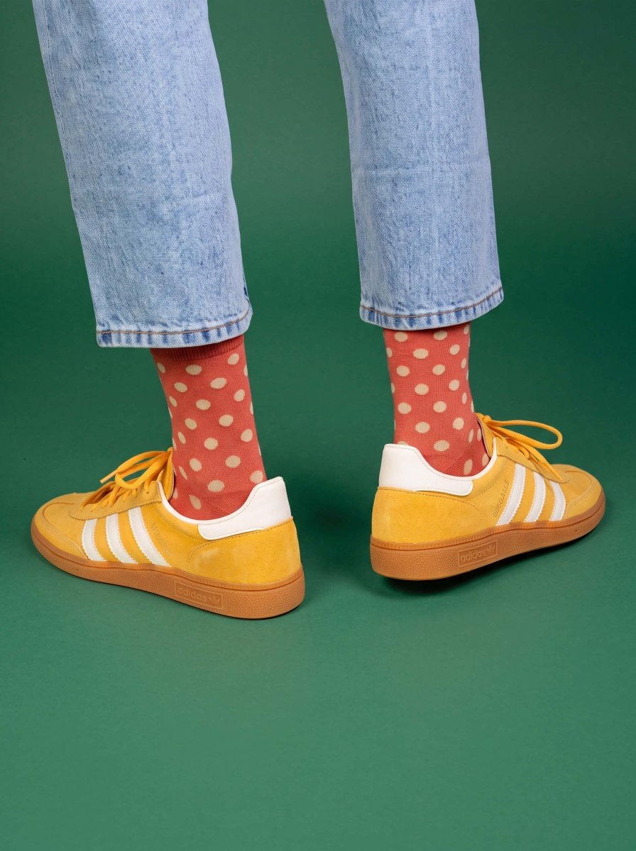 Bunte Socken Caramel Dots von DillySocks