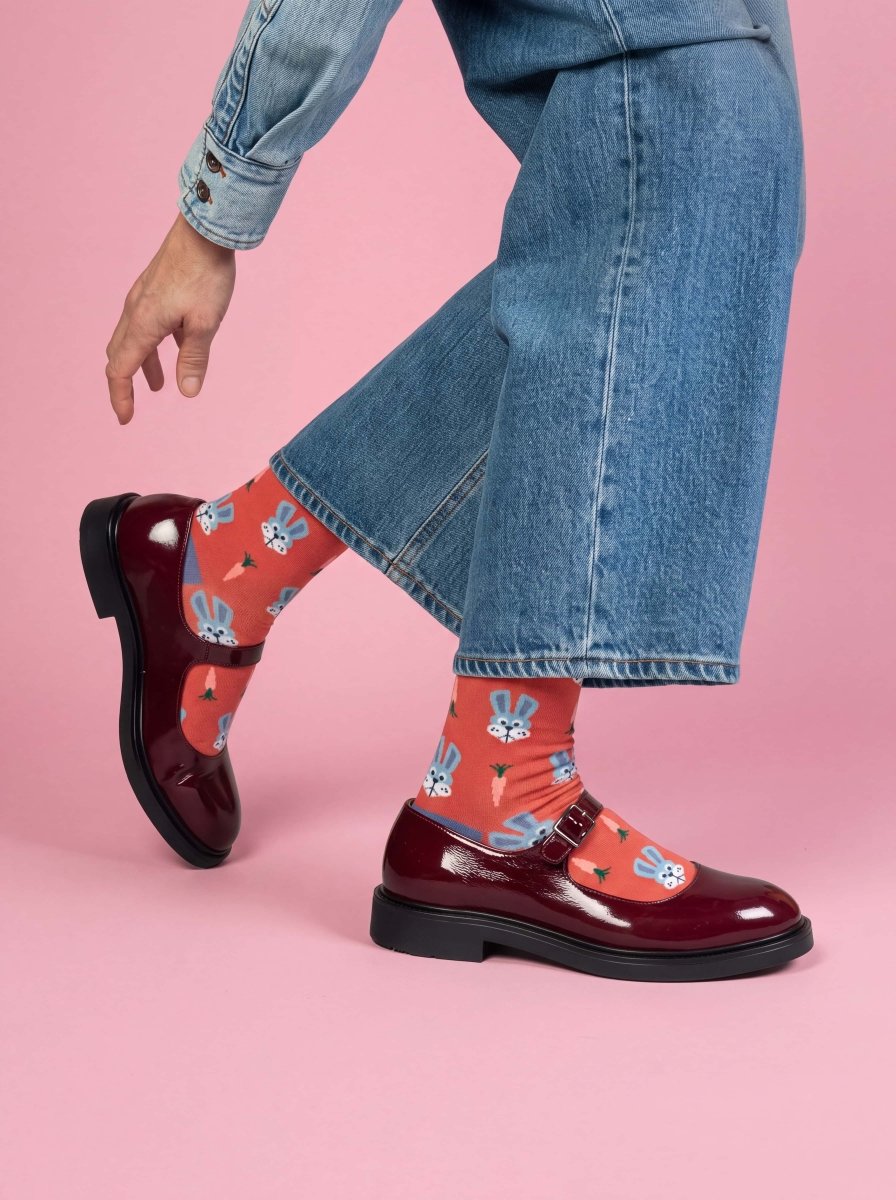 Bunte Socken Carrot Bunny von DillySocks