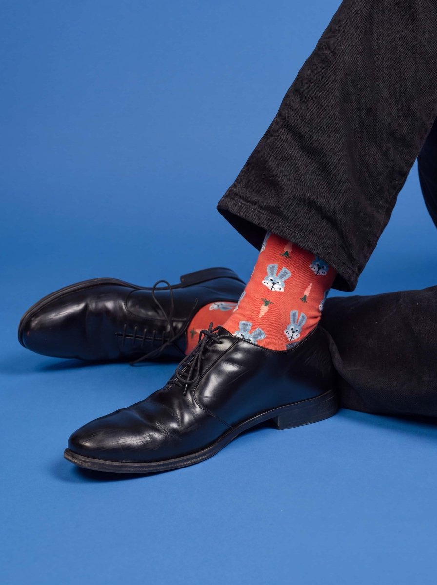 Bunte Socken Carrot Bunny von DillySocks