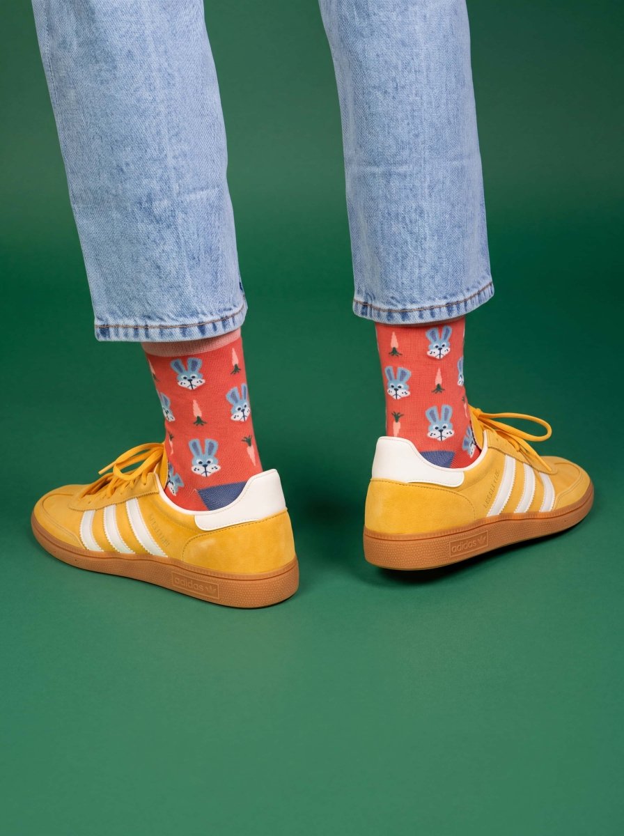 Bunte Socken Carrot Bunny von DillySocks