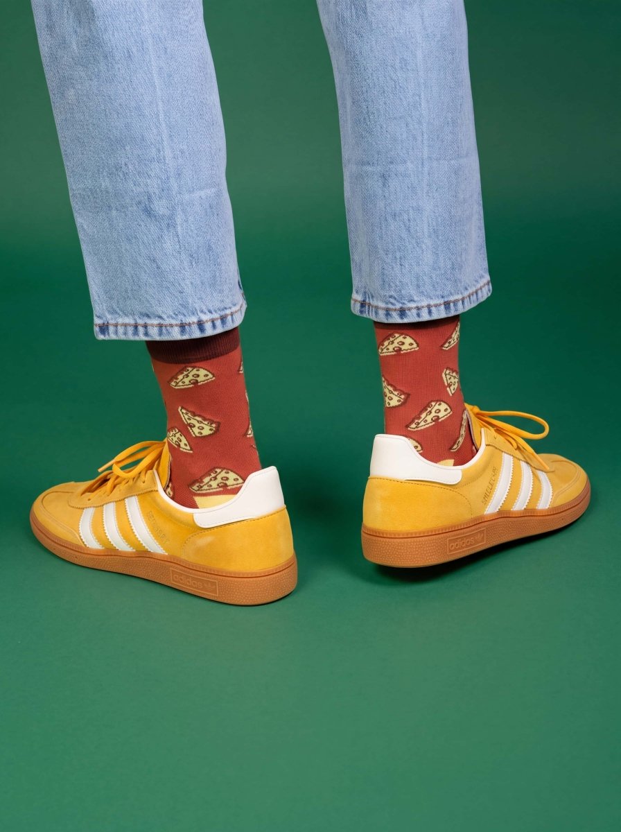 Bunte Socken Cheese Bites von DillySocks