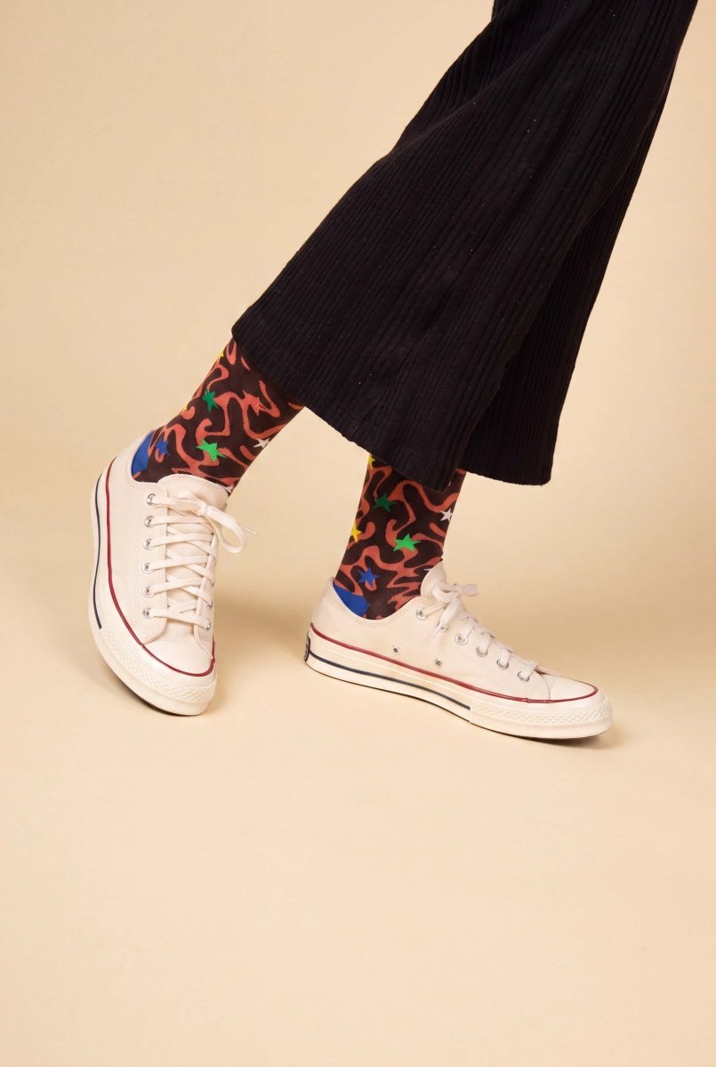 Bunte Socken Cosmic Camo von DillySocks