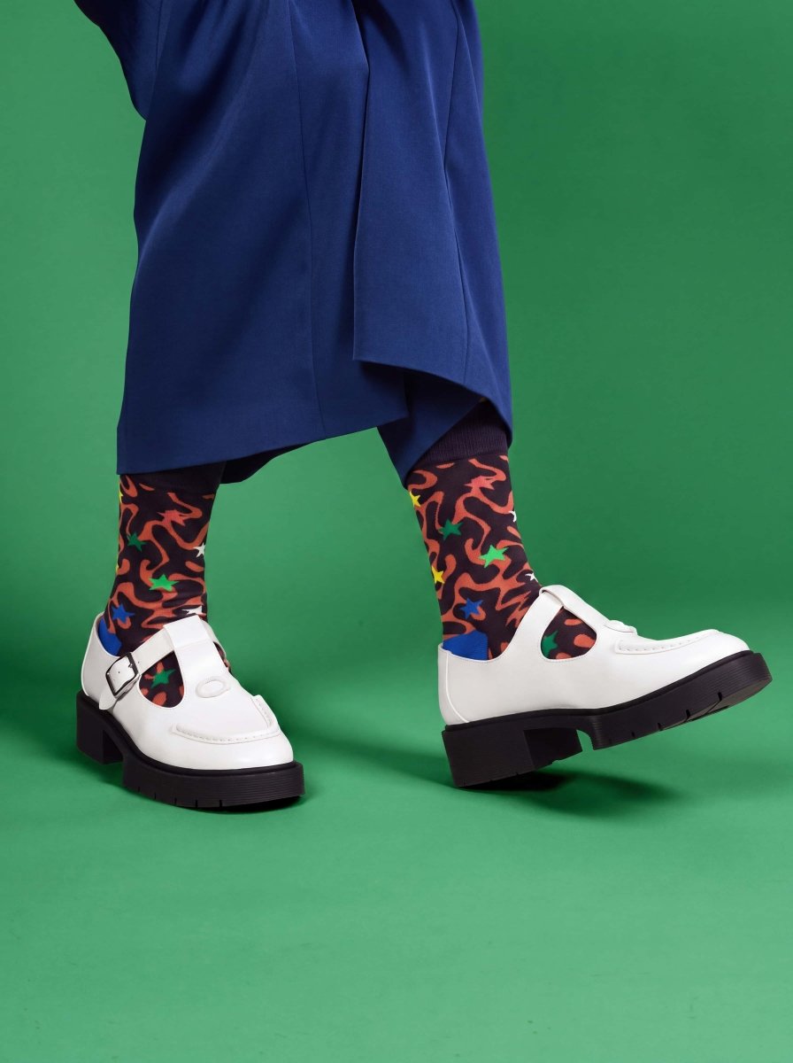 Bunte Socken Cosmic Camo von DillySocks