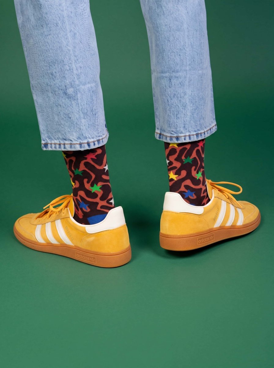 Bunte Socken Cosmic Camo von DillySocks